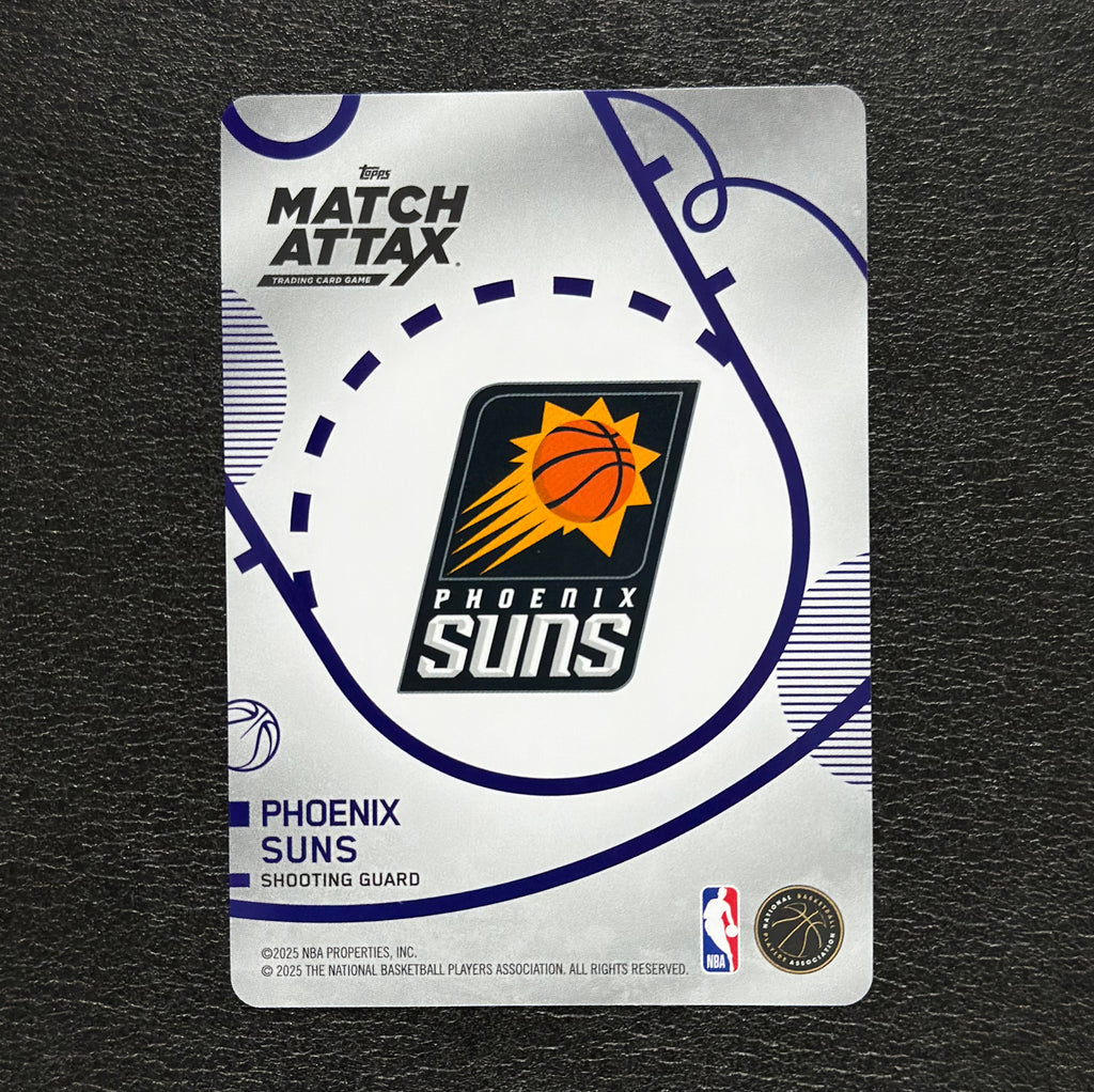 2025-26 Topps Match Attax NBA Ryan Dunn #95 White Base – exact card, flat back