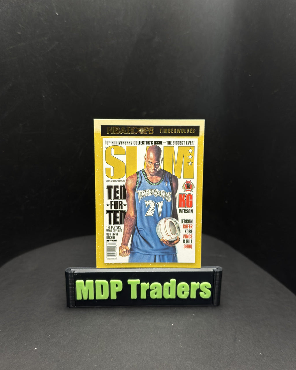 2020-21 Panini NBA Hoops Kevin Garnett SLAM Winter #11 - display front