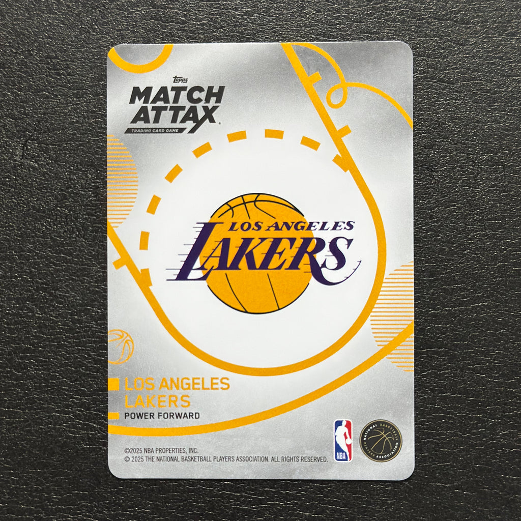 2025-26 Topps Match Attax NBA Rui Hachimura #91 White Base – exact card, flat back