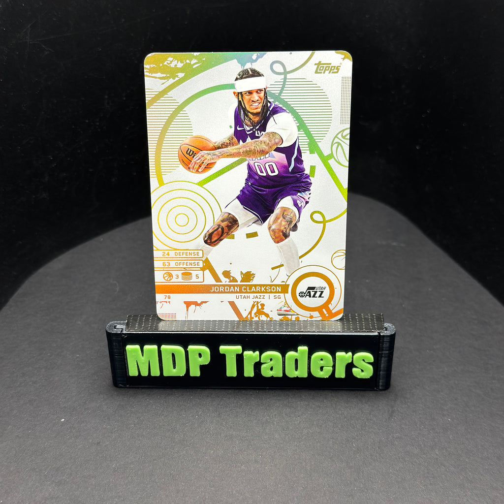 2025-26 Topps Match Attax NBA Jordan Clarkson #78 White Base – exact card, stand front