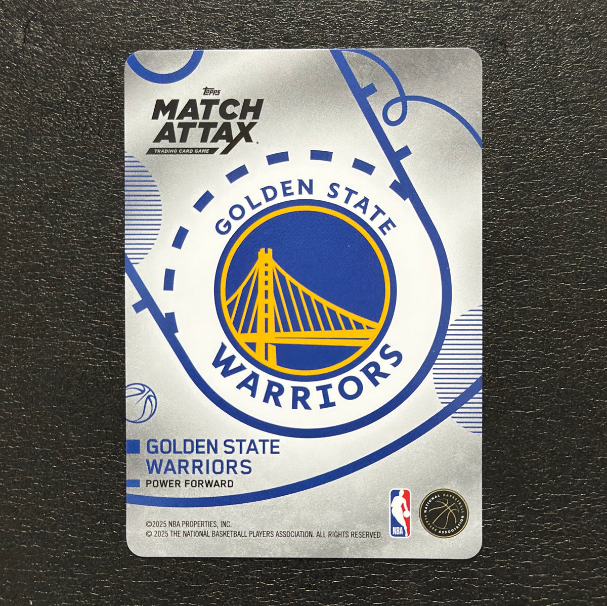 2025-26 Topps Match Attax NBA Draymond Green #82 White Base – exact card, flat back