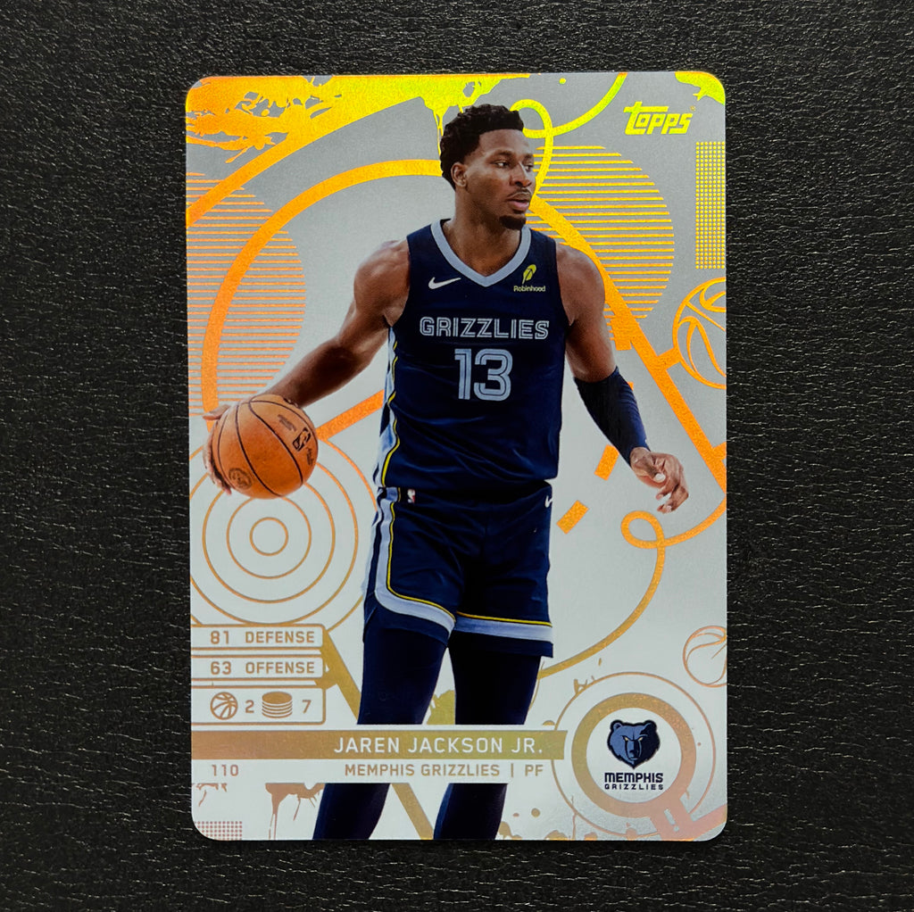 2025-26 Topps Match Attax NBA Jaren Jackson Jr. #110 White Base – exact card, flat front