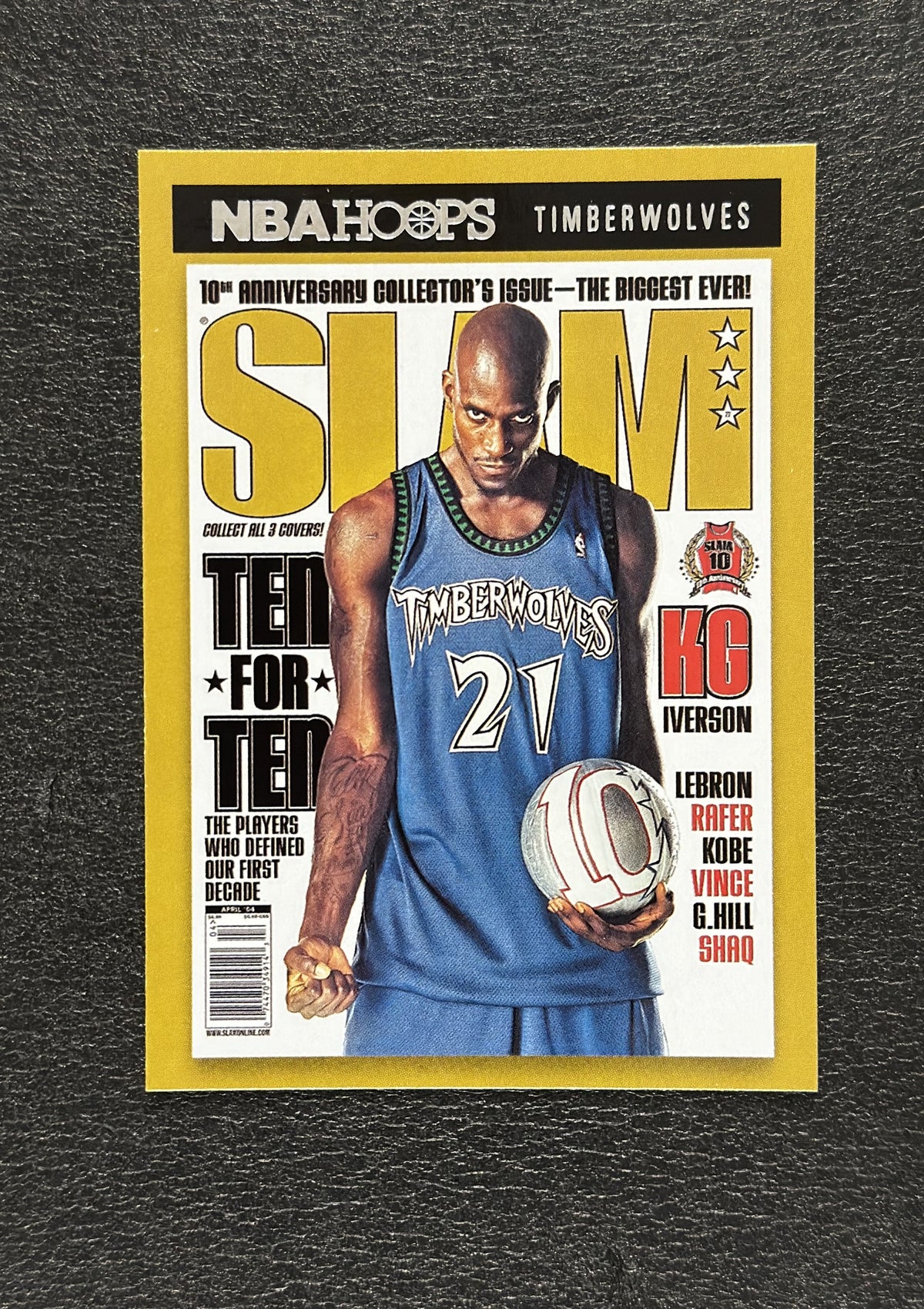2020-21 Panini NBA Hoops Kevin Garnett SLAM #11 - front