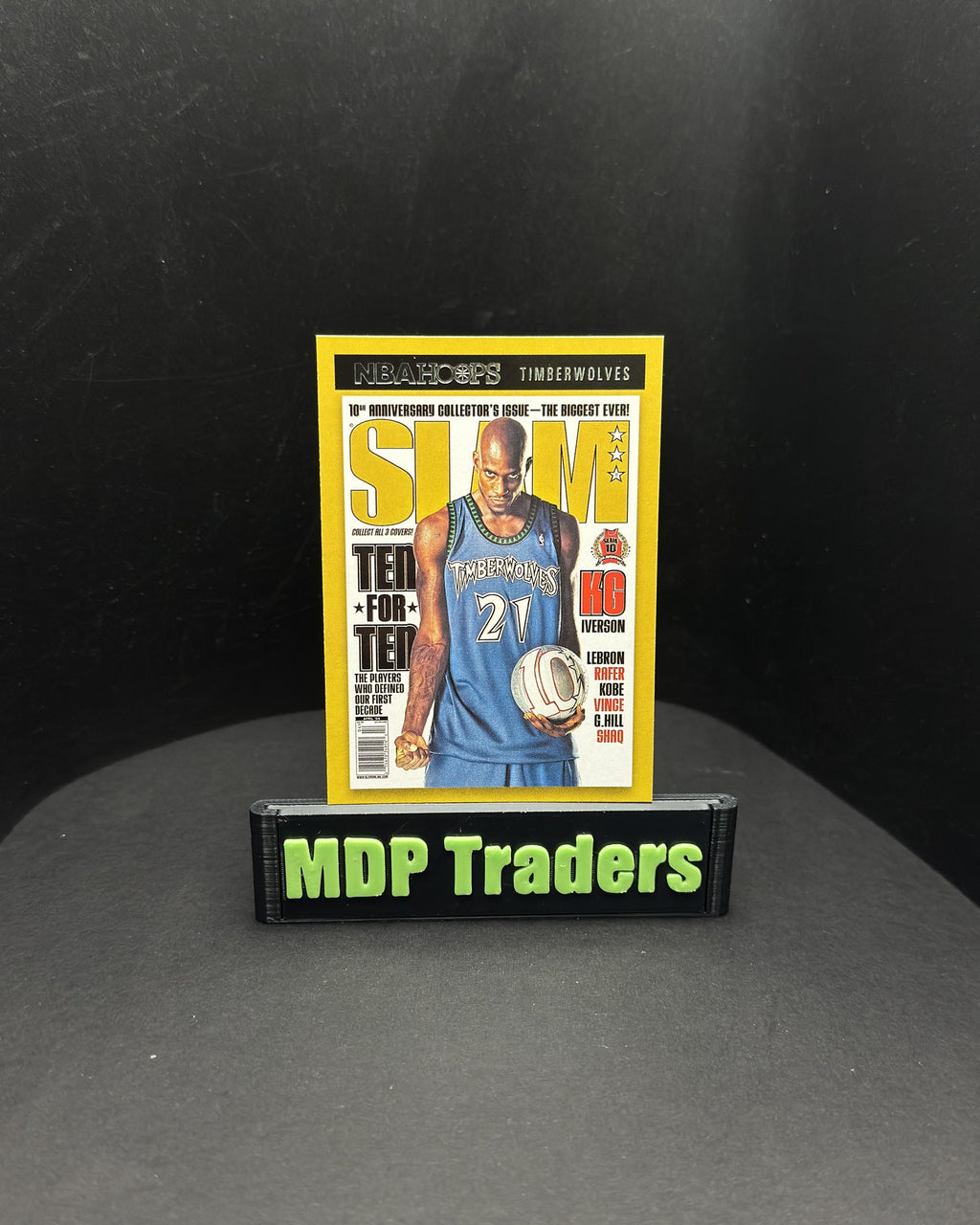 2020-21 Panini NBA Hoops Kevin Garnett SLAM #11 - display front