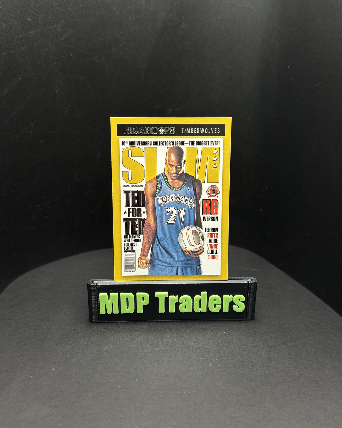 2020-21 Panini NBA Hoops Kevin Garnett SLAM #11 - display front