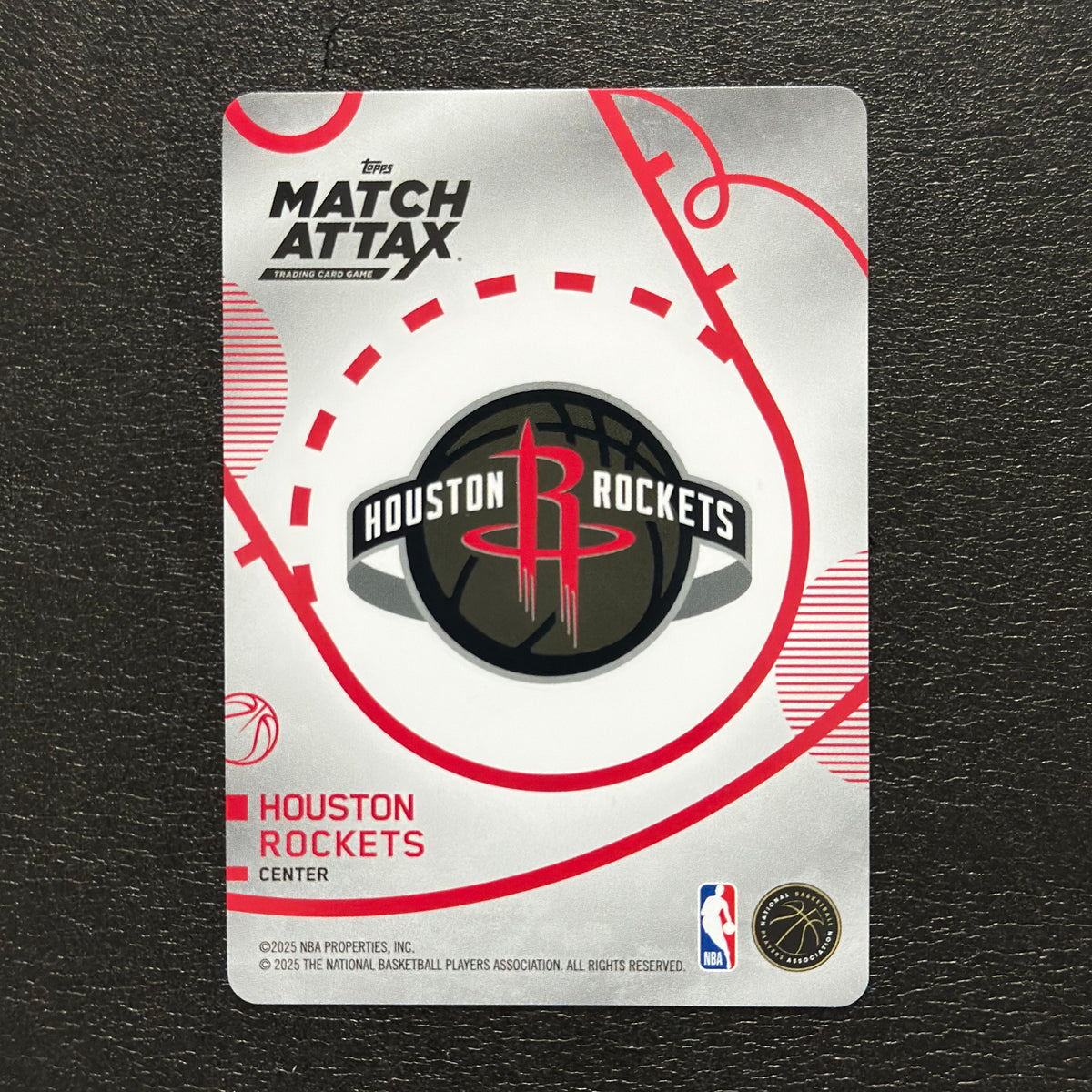 2025-26 Topps Match Attax NBA Alperen Şengün #107 White Base – exact card, flat back