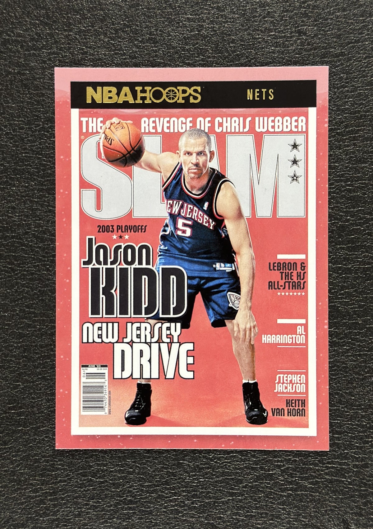 2021-22 Panini NBA Hoops Jason Kidd SLAM Winter #70 - front