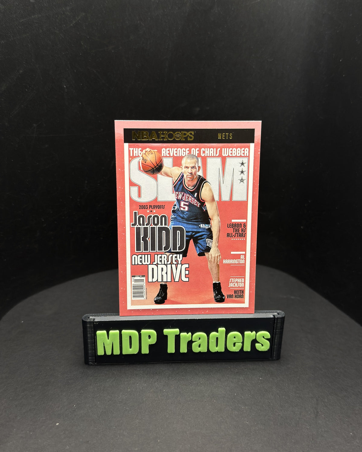 2021-22 Panini NBA Hoops Jason Kidd SLAM Winter #70 - display front