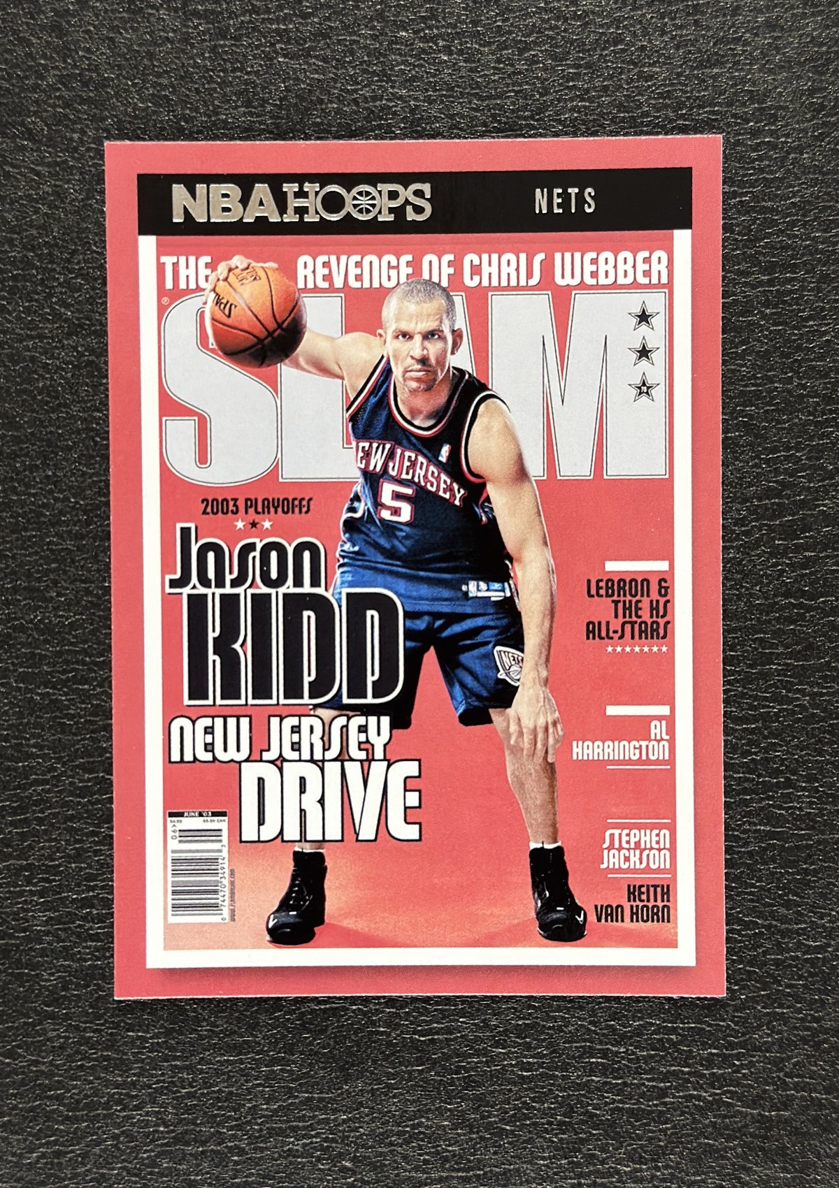 2021-22 Panini NBA Hoops Jason Kidd SLAM #70 - front