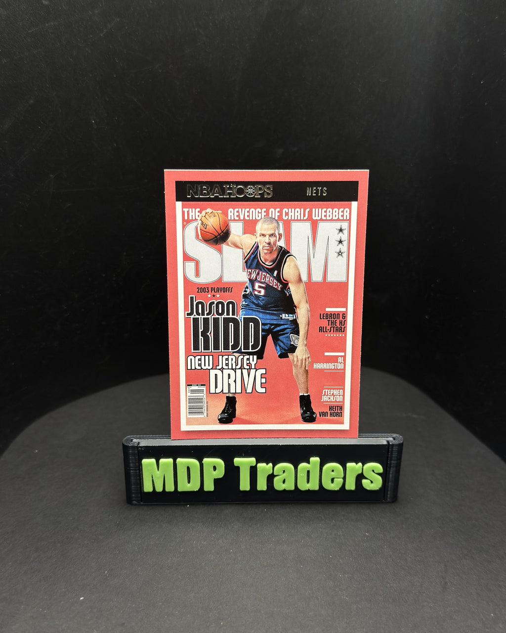 2021-22 Panini NBA Hoops Jason Kidd SLAM #70 - display front