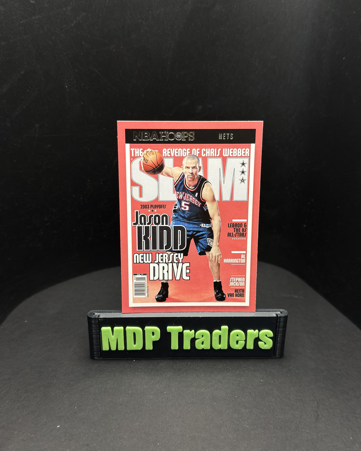 2021-22 Panini NBA Hoops Jason Kidd SLAM #70 - display front