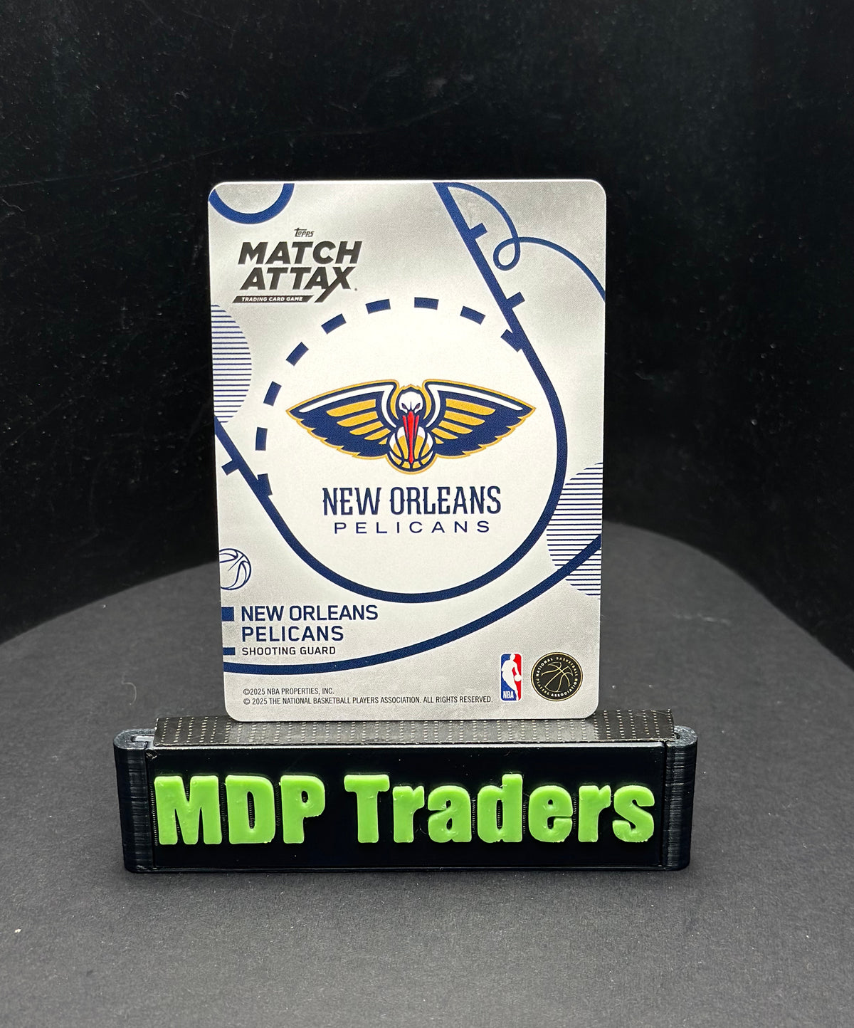 2025-26 Topps Match Attax Dejounte Murray #115 White Base — stand back
