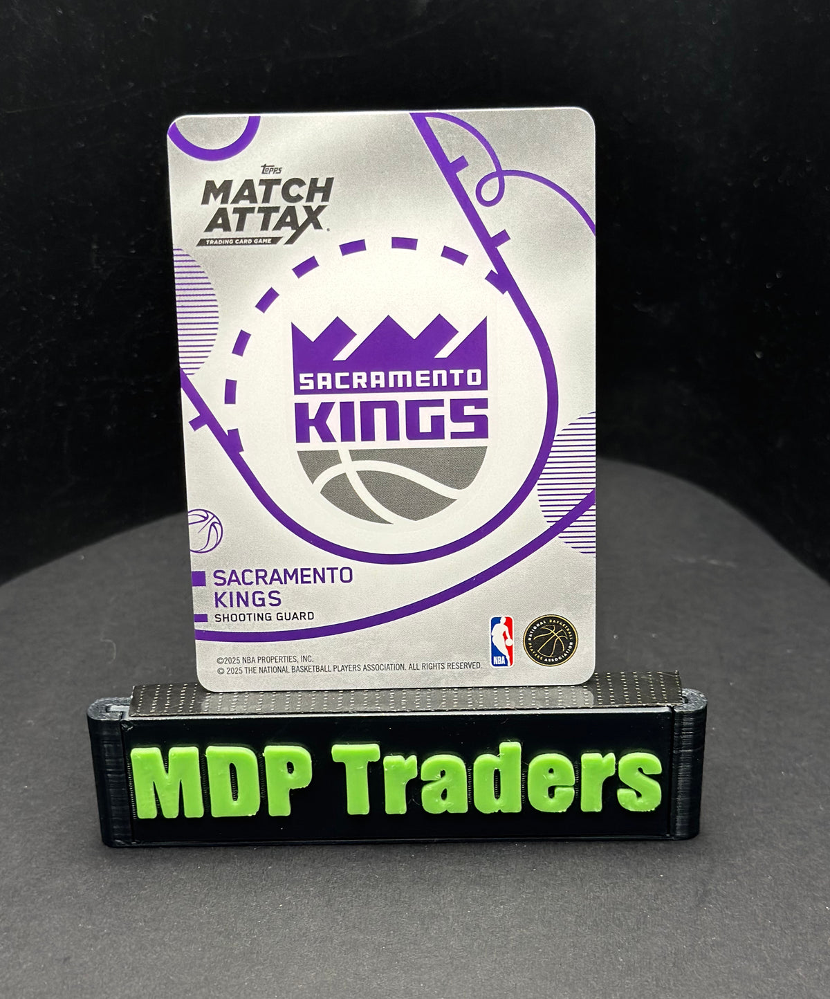 2025-26 Topps Match Attax Malik Monk #98 White Base — stand back
