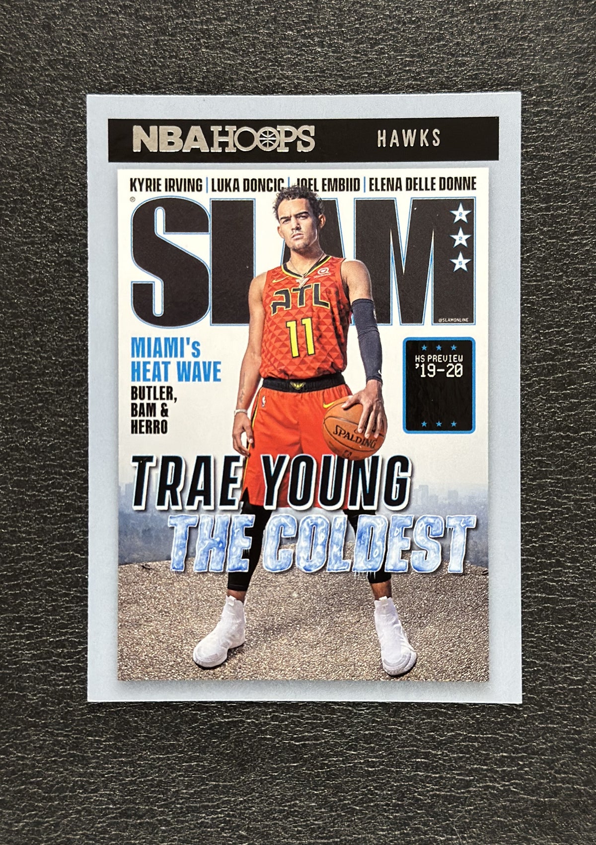 2020-21 Panini NBA Hoops Trae Young SLAM #6 - front