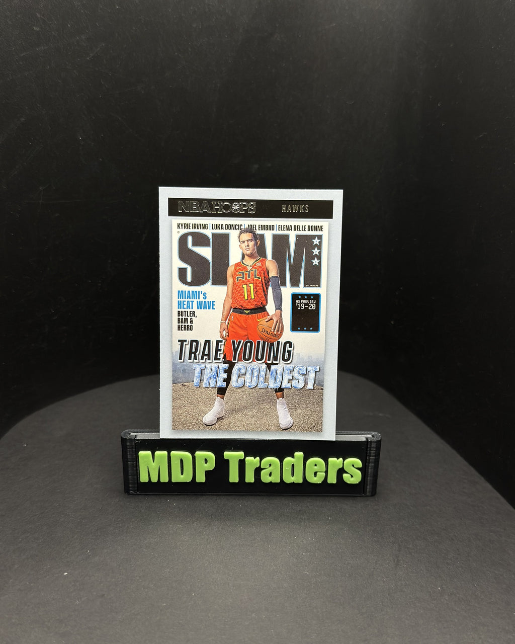 2020-21 Panini NBA Hoops Trae Young SLAM #6 - display front