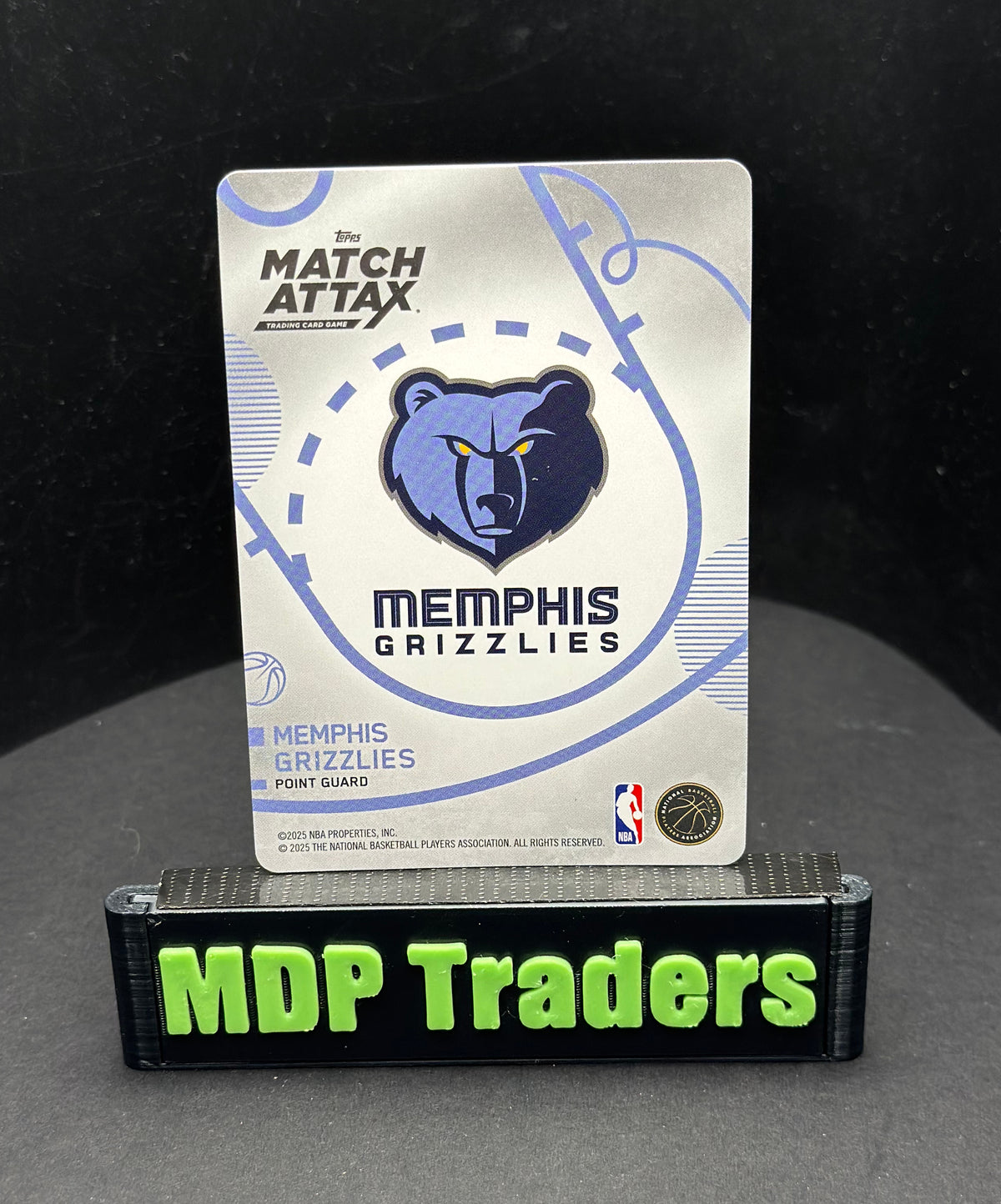 2025-26 Topps Match Attax Ja Morant #108 White Base — stand back