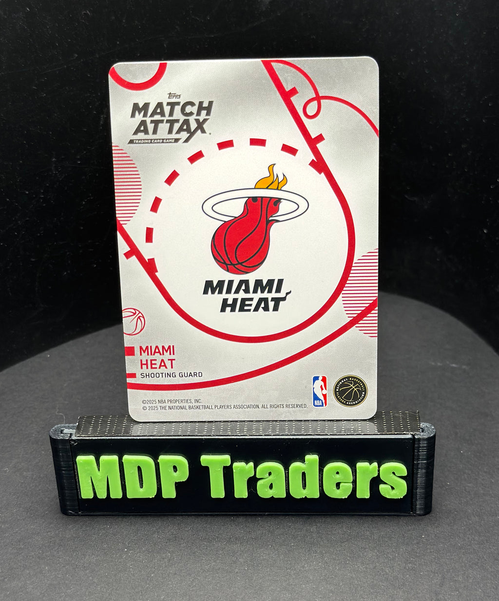 2025-26 Topps Match Attax Davion Mitchell #141 White Base — stand back