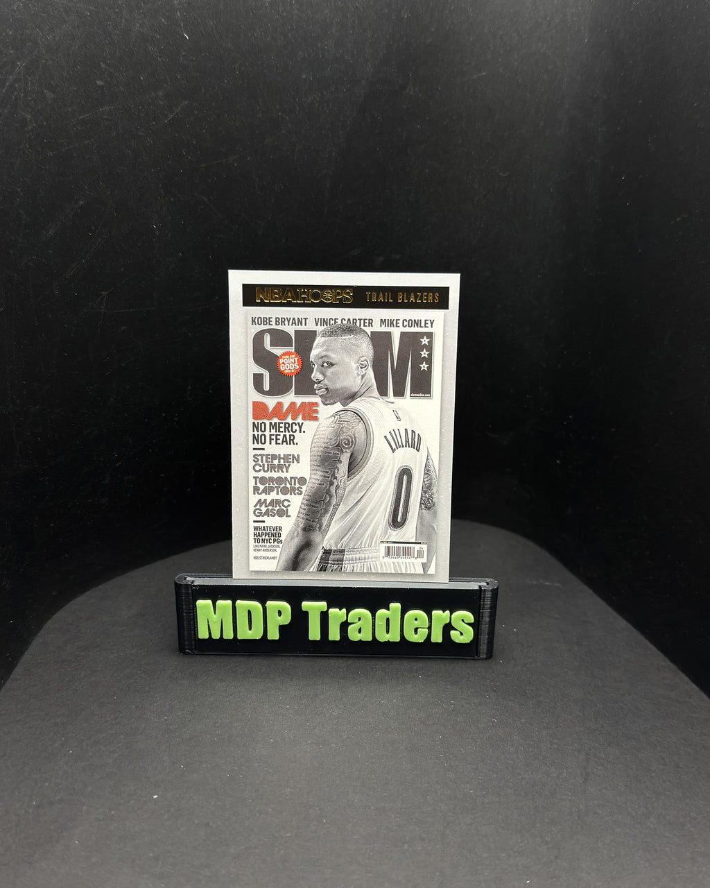 2020-21 Panini NBA Hoops Damian Lillard SLAM Winter #16 - display front