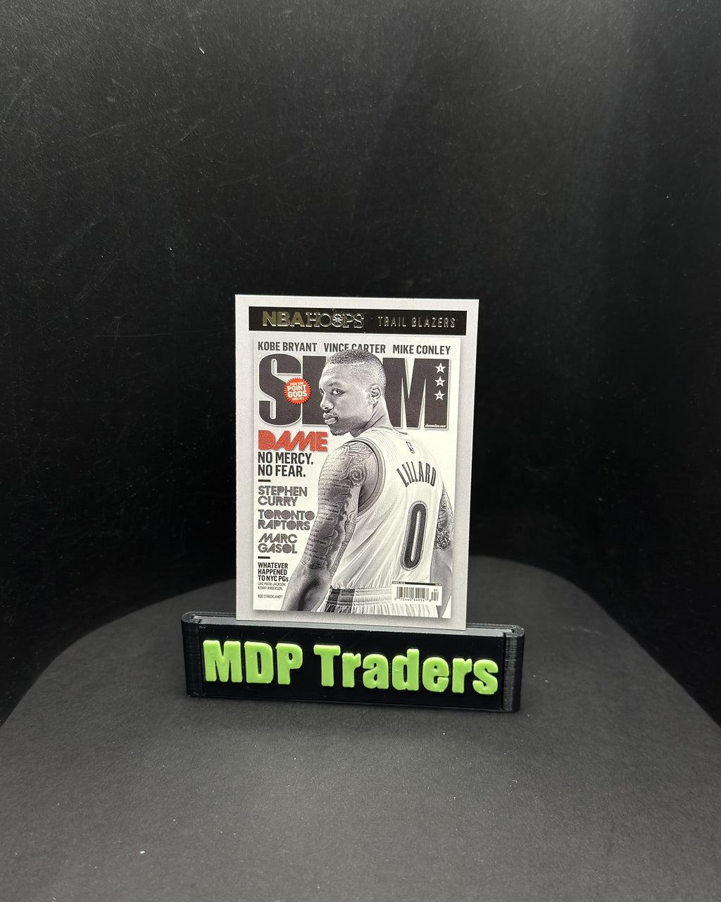 2020-21 Panini NBA Hoops Damian Lillard SLAM #16 - display front