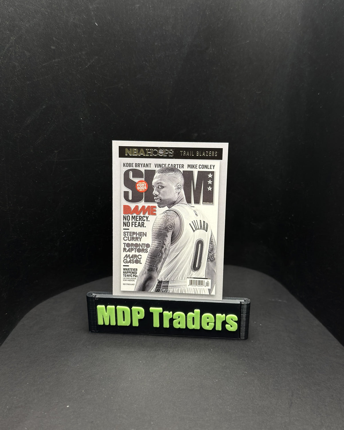 2020-21 Panini NBA Hoops Damian Lillard SLAM #16 - display front
