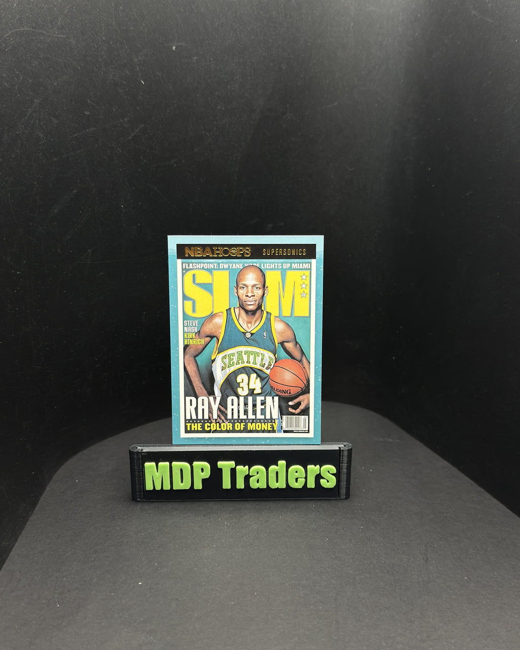 2021-22 Panini NBA Hoops Ray Allen SLAM Winter #87 - display front