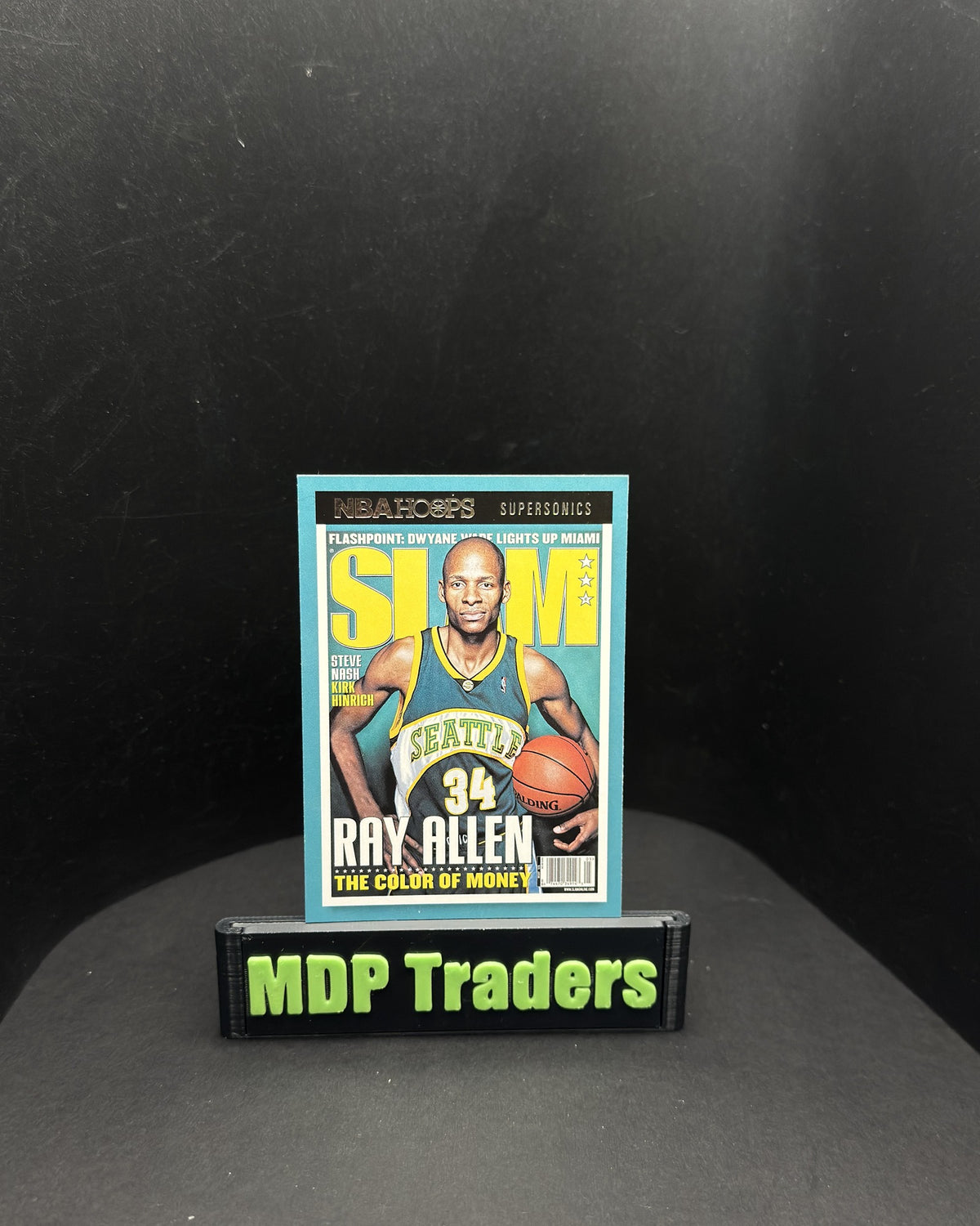2021-22 Panini NBA Hoops Ray Allen SLAM #87 - display front