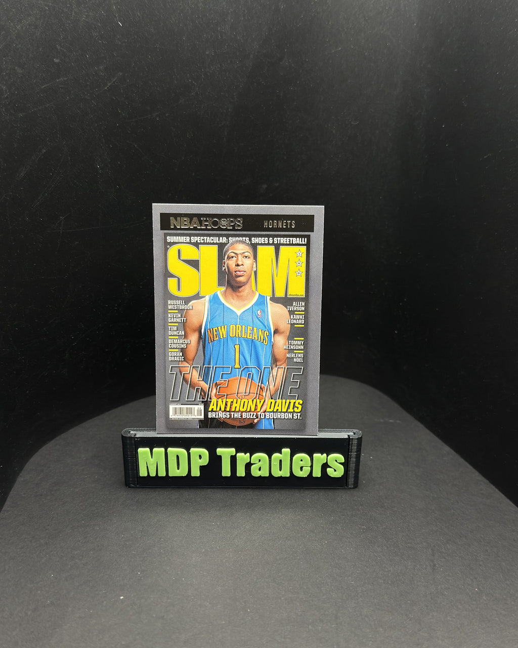 2020-21 Panini NBA Hoops Anthony Davis SLAM Winter #15 - display front