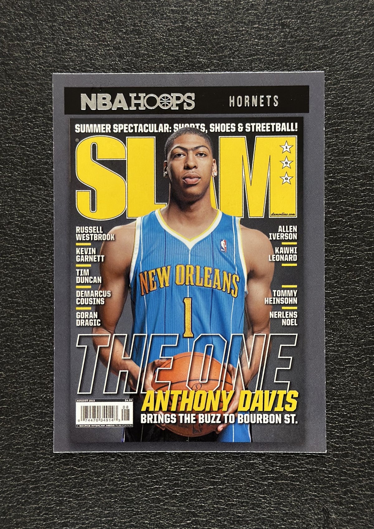 2020-21 Panini NBA Hoops Anthony Davis SLAM #15 - front