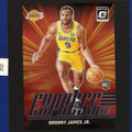 2024-25 Panini Donruss Optic Express Lane Purple Bronny James Jr. RC #4 — front view