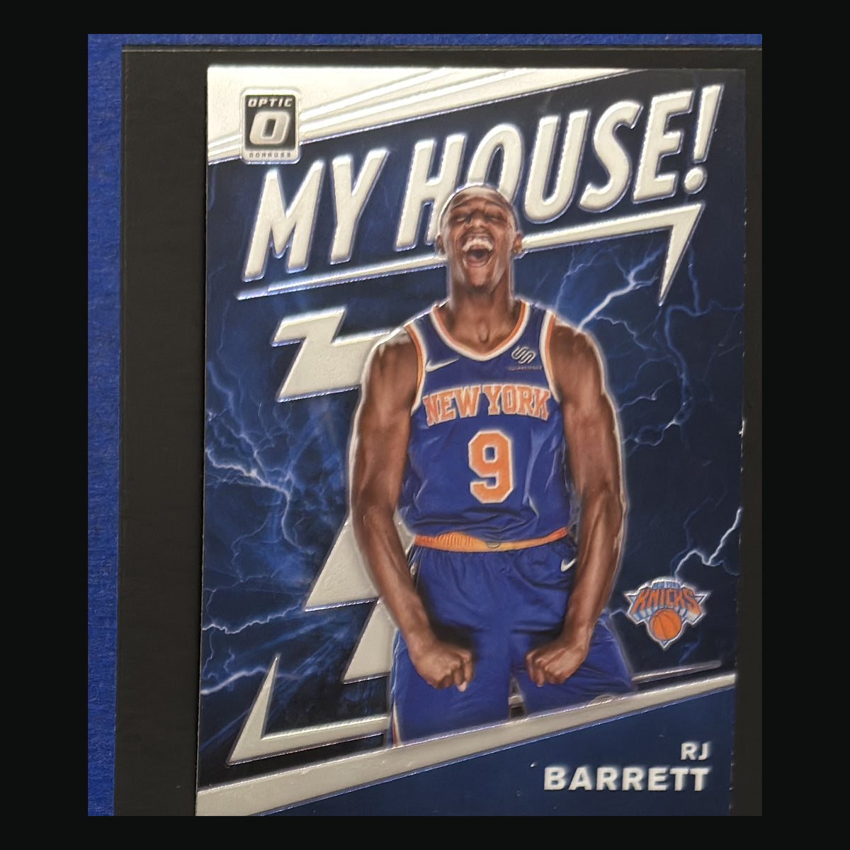 2019-20 Panini Donruss Optic My House! R.J. Barrett RC #17 — front view