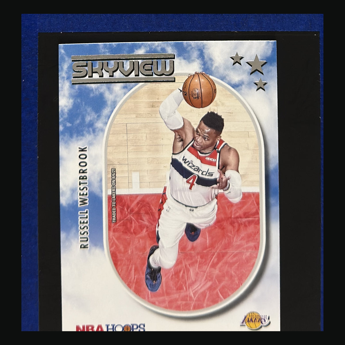 2021-22 Panini NBA Hoops Skyview Russell Westbrook #19 — front view