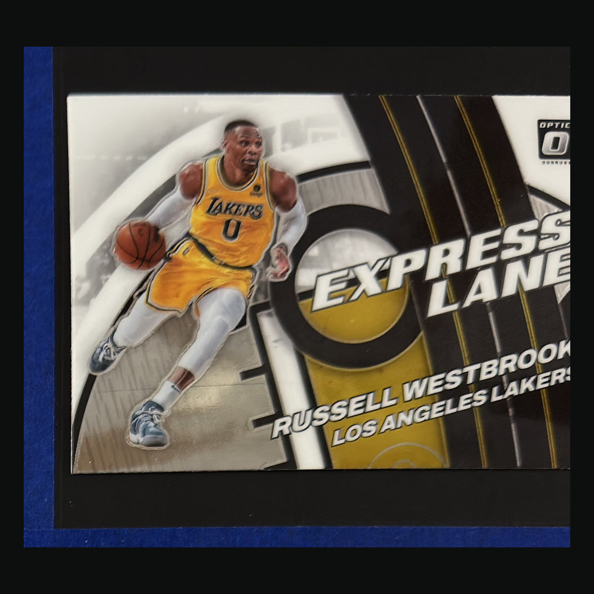 2021-22 Panini Donruss Optic Express Lane Russell Westbrook #14 — front view