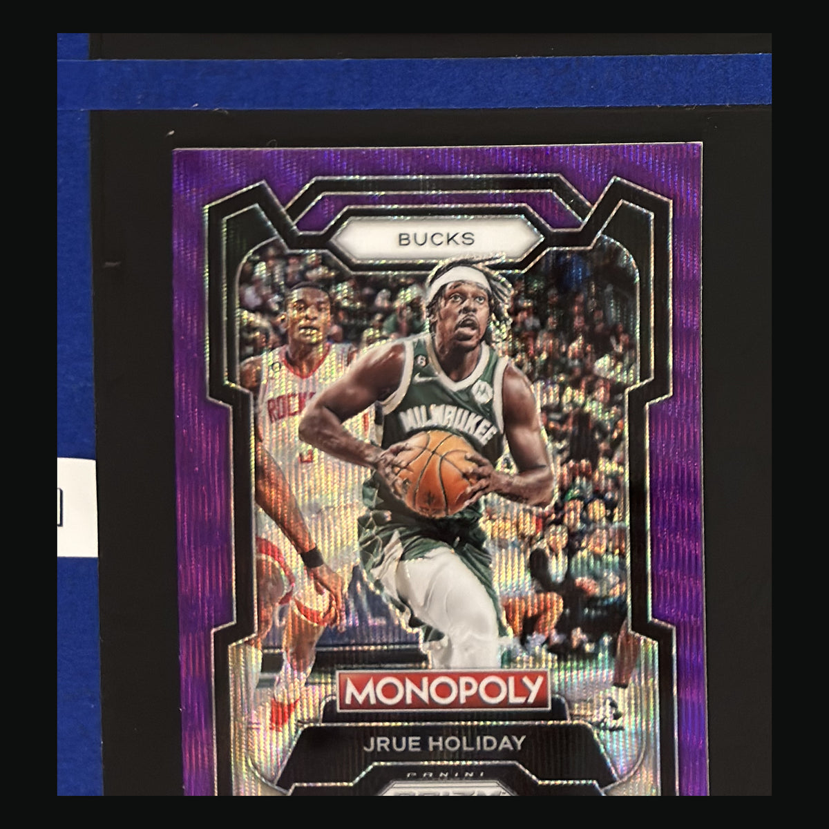 2023-24 Panini Prizm Monopoly Purple Wave Prizm Jrue Holiday #51 — front