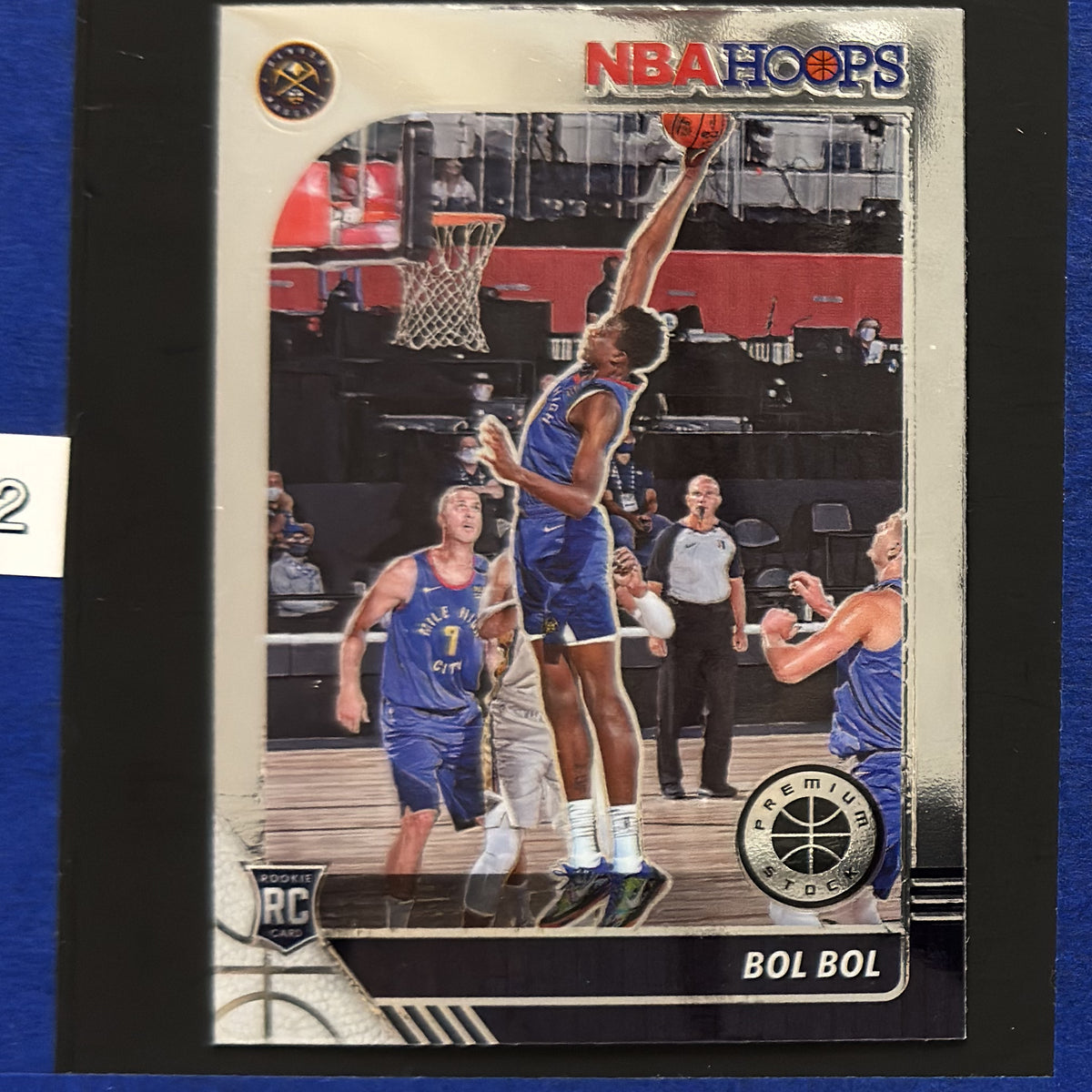 2019-20 Panini NBA Hoops Premium Stock Bol Bol RC #233 — front view