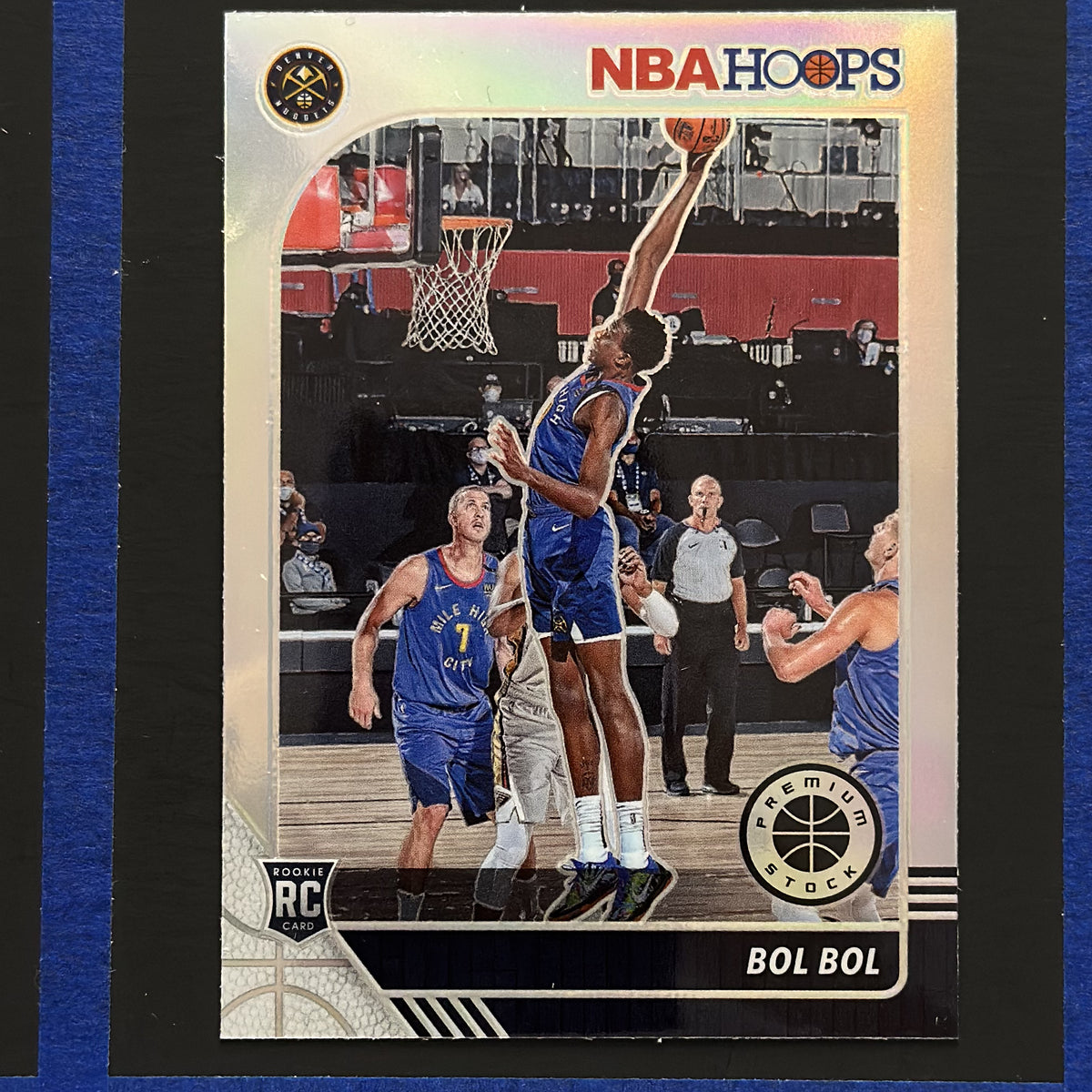 2019-20 Panini NBA Hoops Premium Stock Silver Bol Bol RC #233 — front view