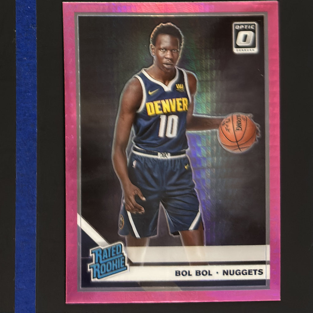 2019-20 Panini Donruss Optic Rated Rookie Hyper Pink Bol Bol RC #162 — front view