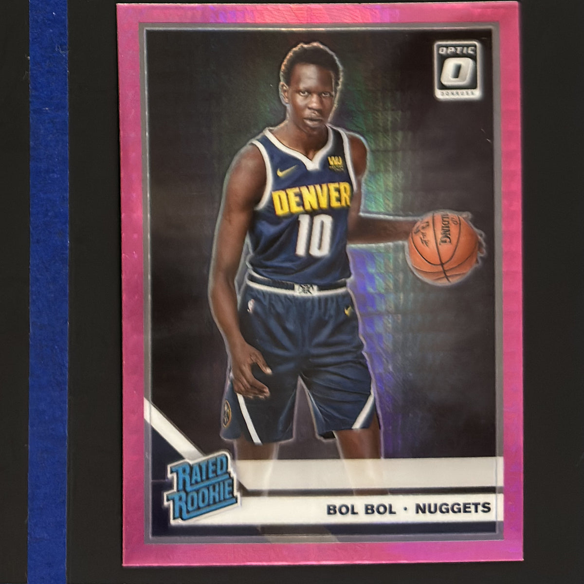 2019-20 Panini Donruss Optic Rated Rookie Hyper Pink Bol Bol RC #162 — front view