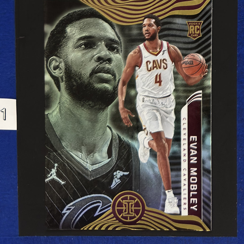2021-22 Panini Illusions Evan Mobley RC #153 — front view