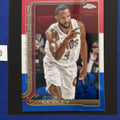2025-26 Topps Chrome Basketball Red White Blue Evan Mobley #67 — front view