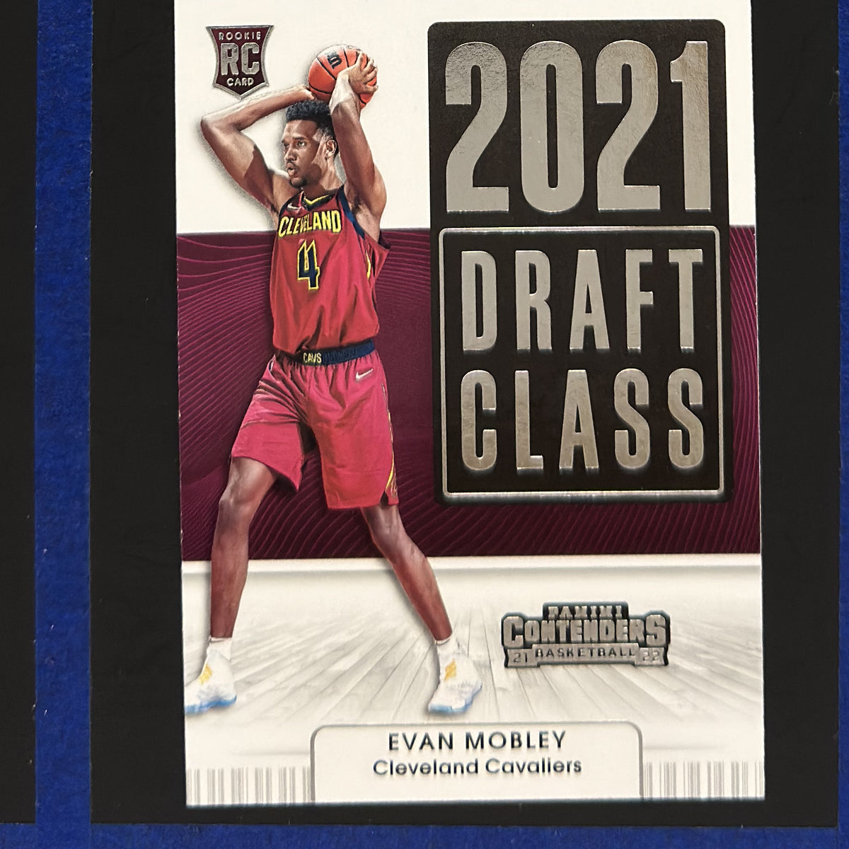 2021-22 Panini Contenders 2021 Draft Class Evan Mobley RC #3 — front view
