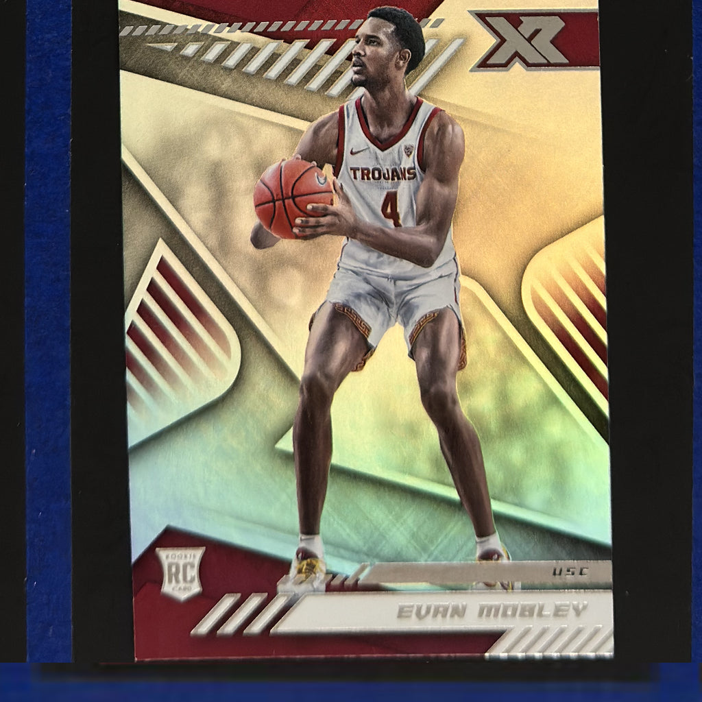 2021-22 Panini Chronicles Draft Picks XR Evan Mobley RC #162 — front view