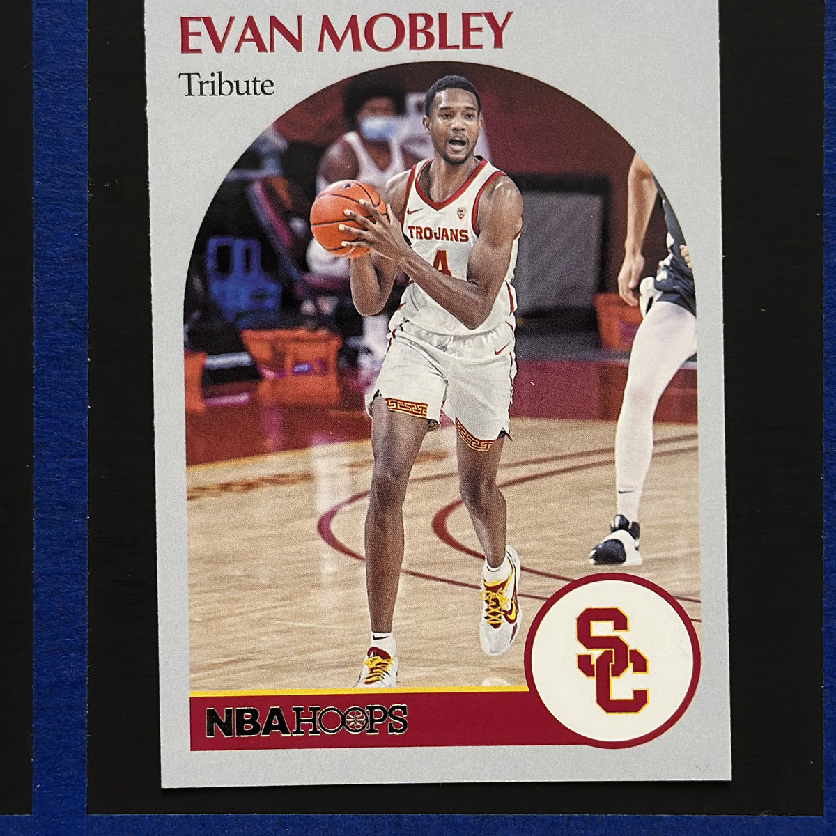 2021-22 Panini Chronicles Draft Picks Hoops Retro Evan Mobley RC #52 — front view