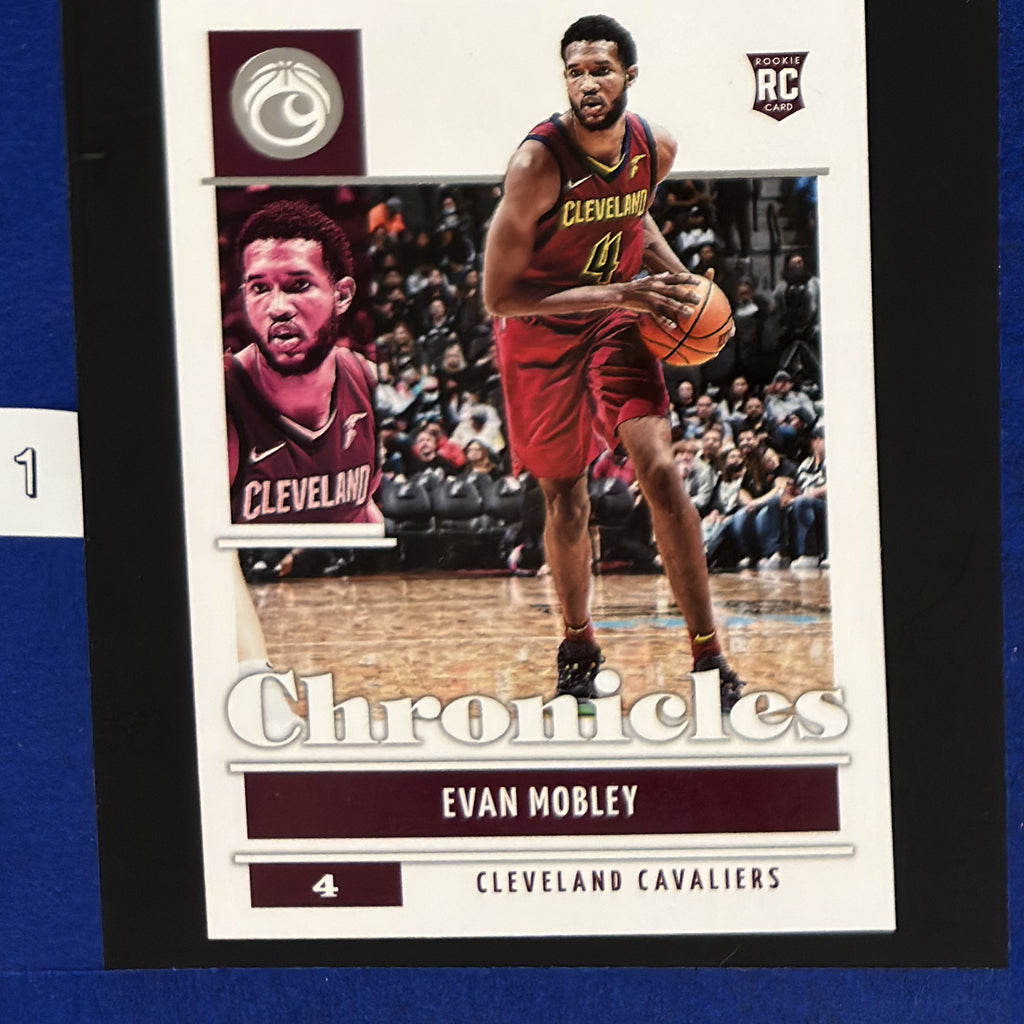 2021-22 Panini Chronicles Evan Mobley RC #48 — front view