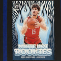 2024-25 Panini Donruss Optic White Hot Rookies Reed Sheppard RC #12 — front view
