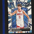 2024-25 Panini Donruss Optic My House! Reed Sheppard RC #18 — front view