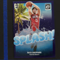 2024-25 Panini Donruss Optic Splash! Purple Reed Sheppard RC #13 — front view