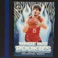2024-25 Panini Donruss Optic White Hot Rookies Silver Reed Sheppard RC #12 — front view
