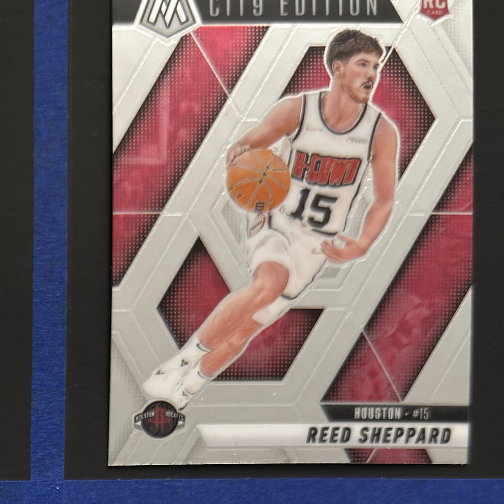 2024-25 Panini Mosaic City Edition Reed Sheppard RC #276 — front view
