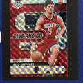 2024-25 Panini Mosaic Give and Go Silver Mosaic Reed Sheppard RC #7 — front view