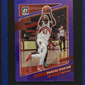 2021-22 Panini Donruss Optic Purple Pascal Siakam #123 — front view